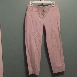 Stripped cropped pants